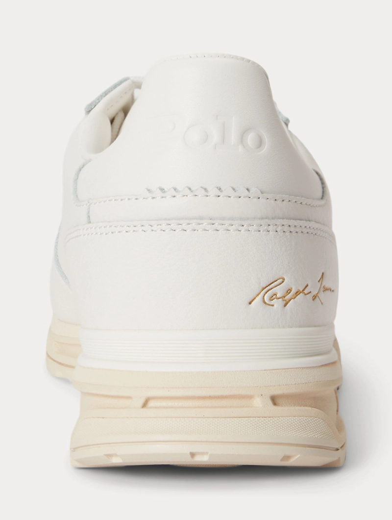Zapatillas Polo Ralph Lauren VARICK SUEDE & OXFORD SNEAKER WHITE