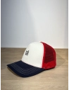 Gorra Etichetta Azul y Roja