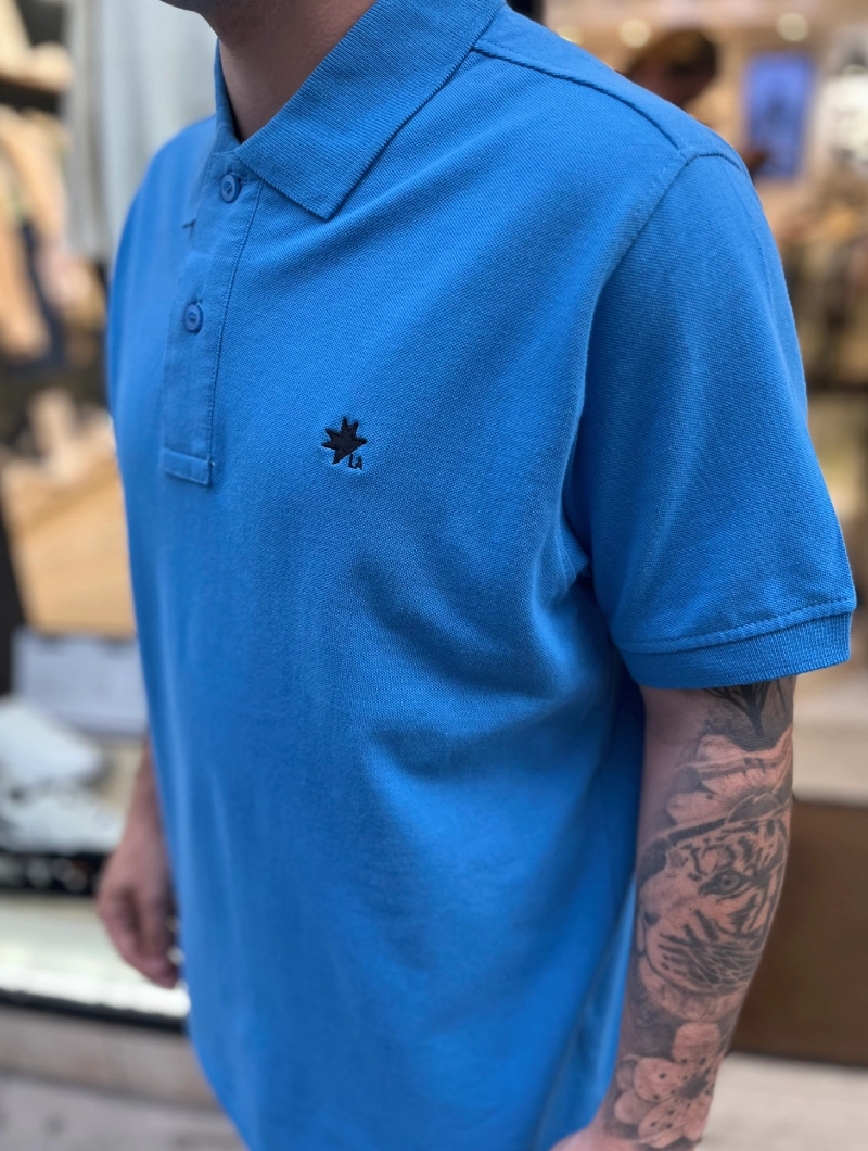 POLO NORTH LA Azul Electrico LOGO 2