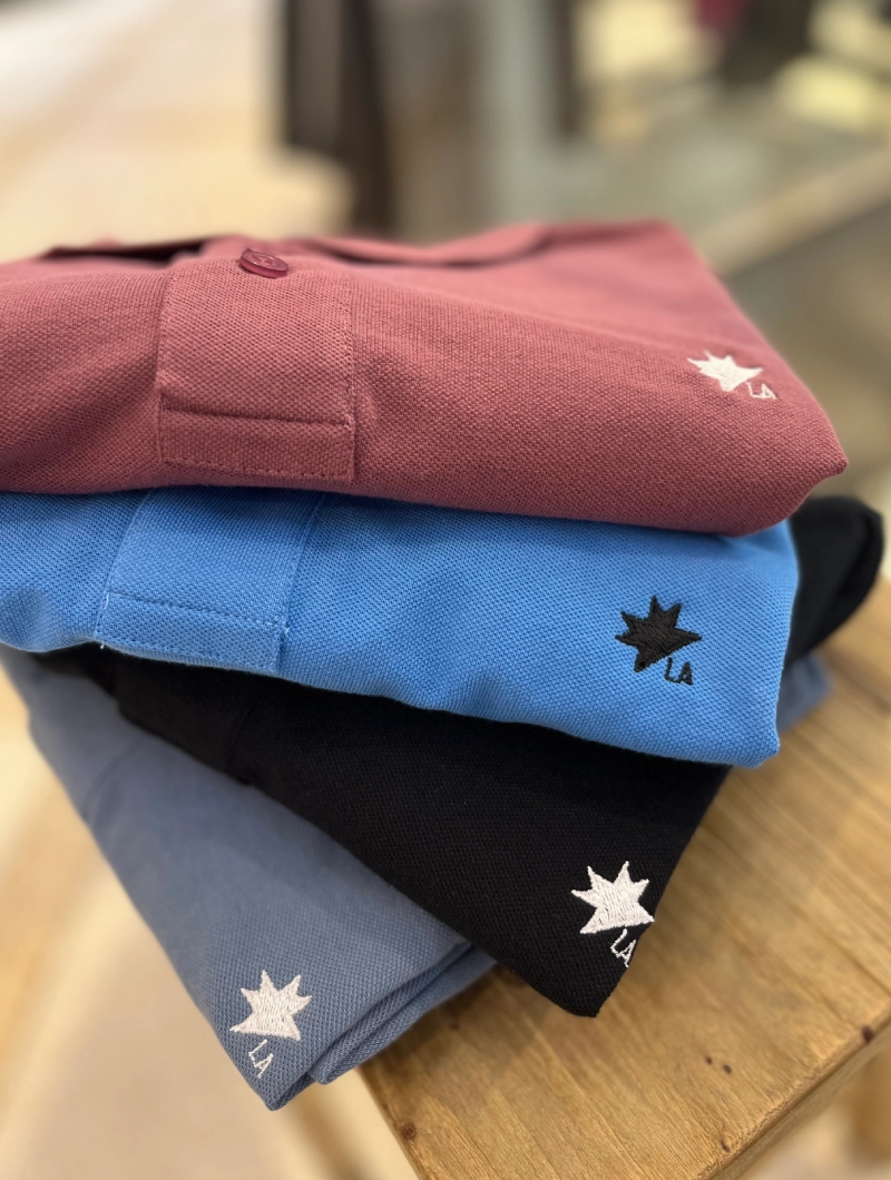 POLO NORTH LA Burdeos LOGO