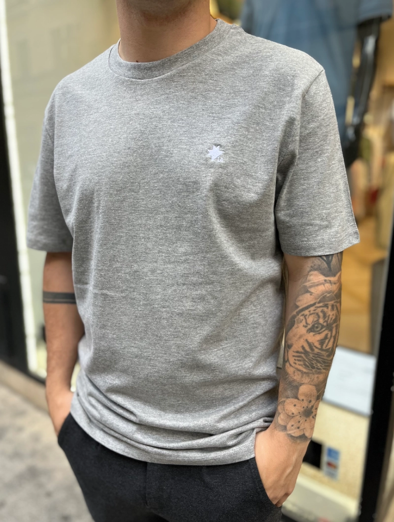 Camiseta NORTH Slim/Regular Gris