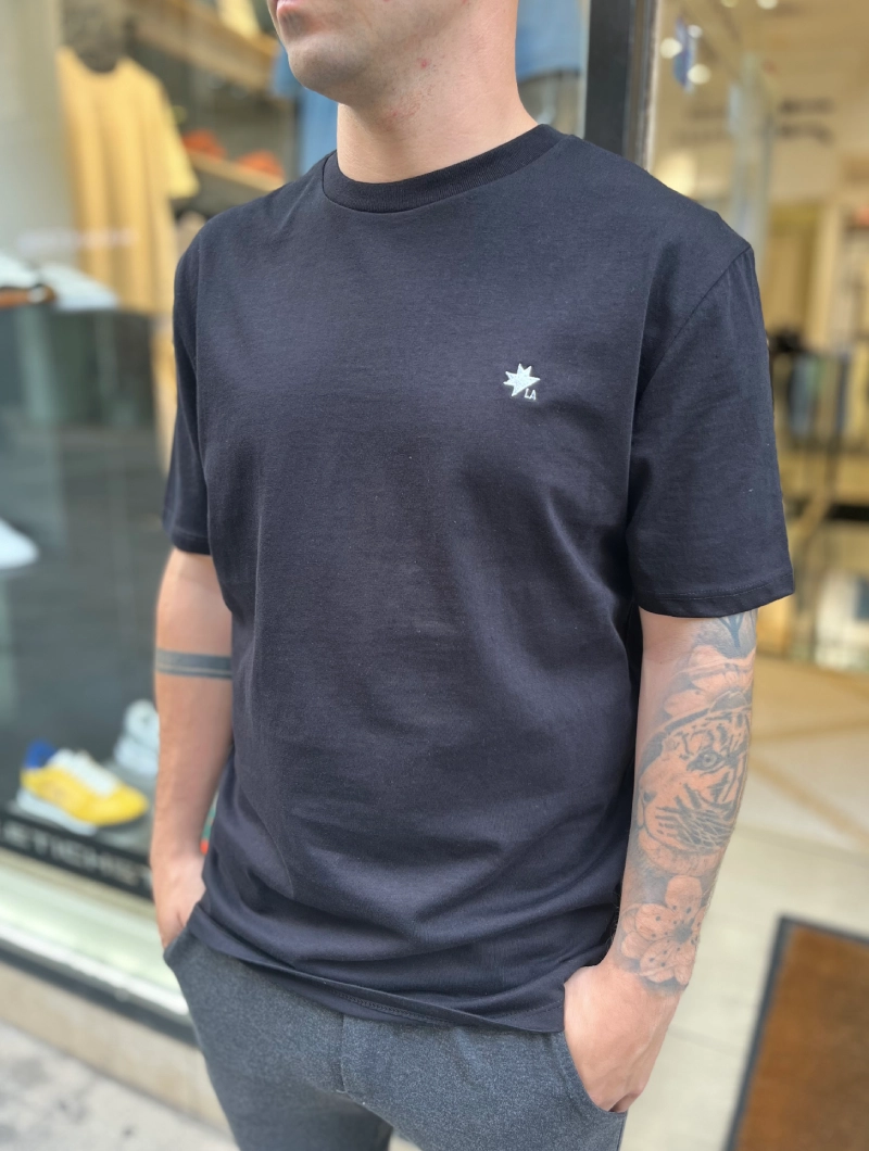 Camiseta NORTH Slim/Regular Negra