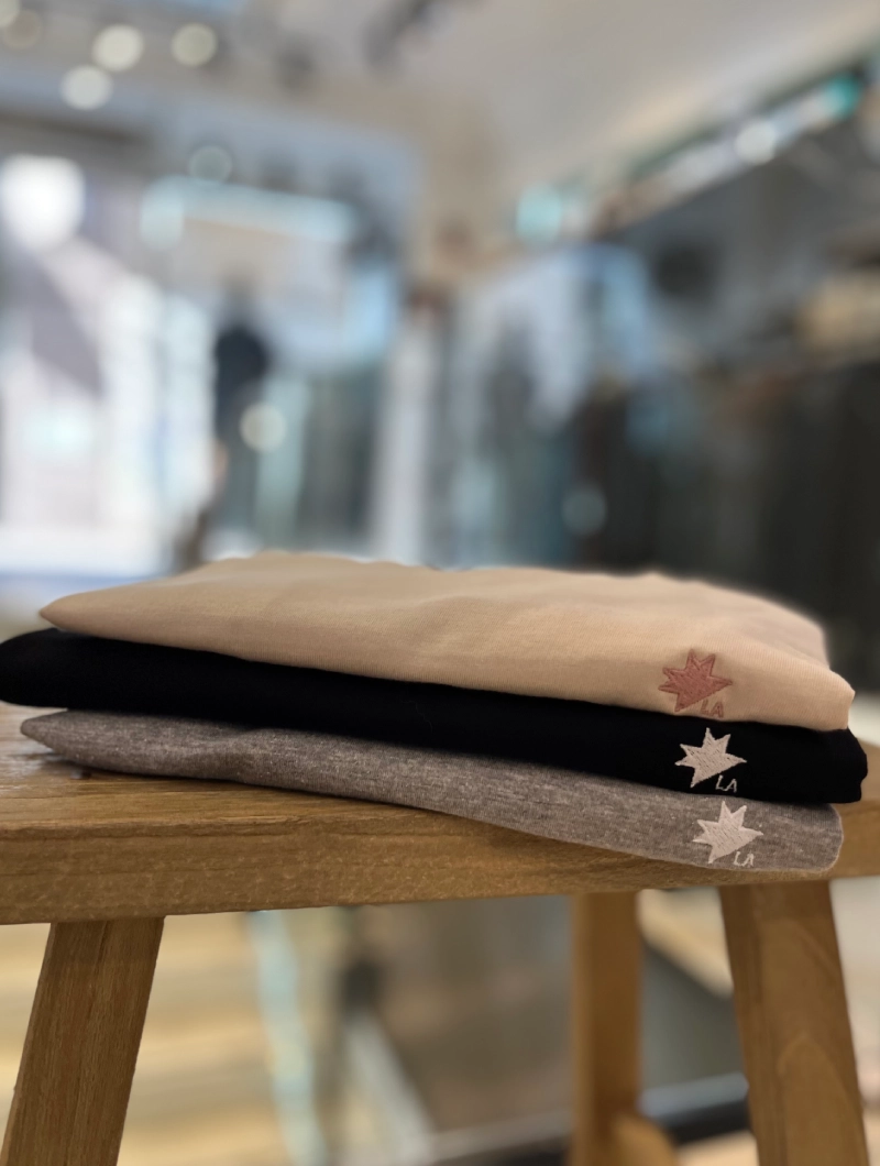 Camiseta NORTH Slim/Regular Negra