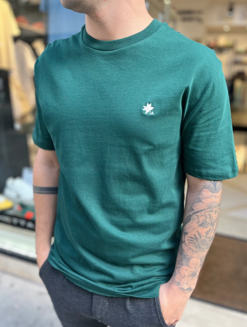 Camiseta NORTH Slim/Regular Verde Botella