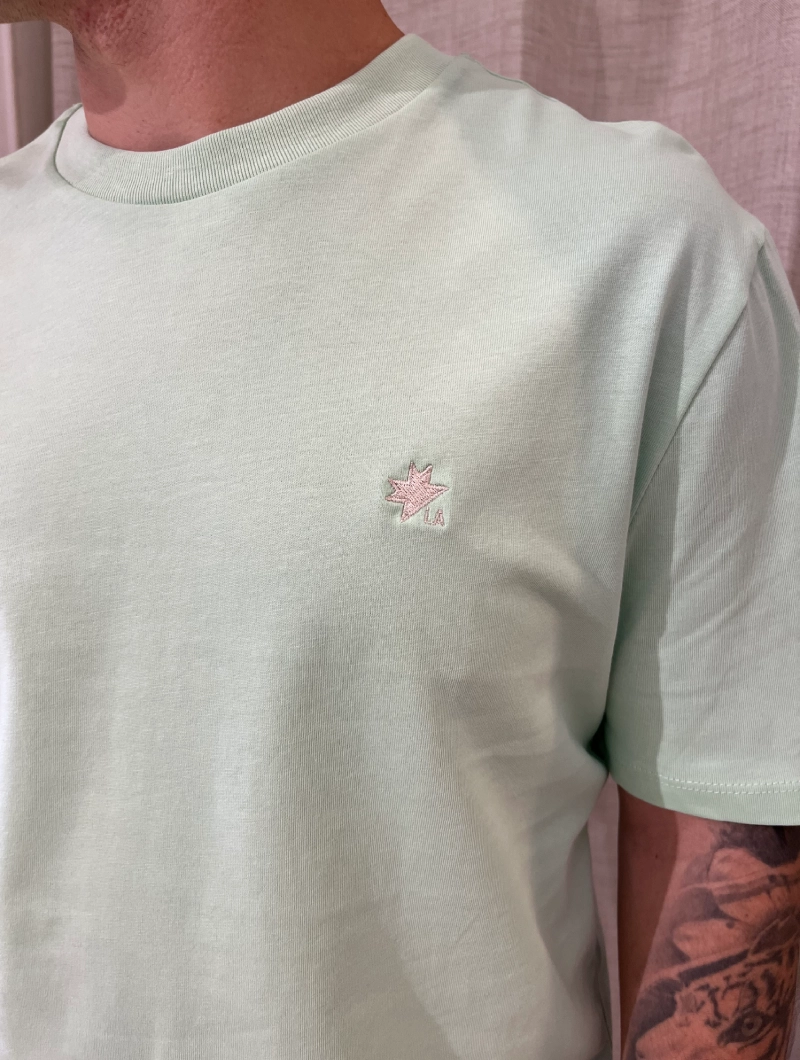 Camiseta NORTH Slim/Regular Verde Claro