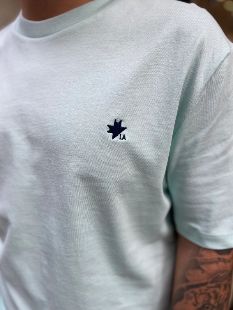 Camiseta NORTH Slim/Regular Azul cielo