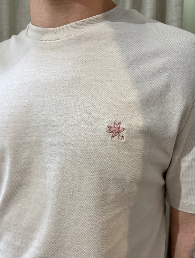 Camiseta NORTH Slim/Regular Beige 2