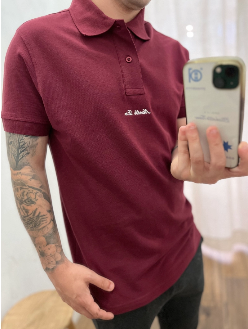 POLO NORTH LA Regular Burdeos