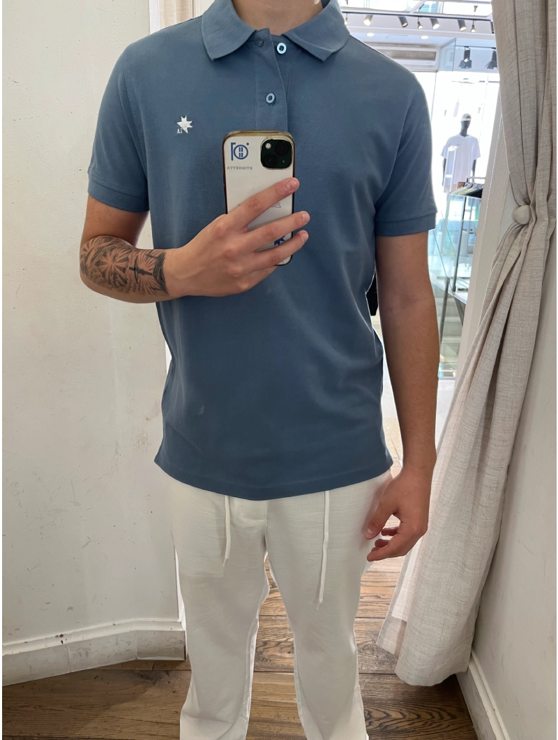 POLO NORTH LA Azul LOGO