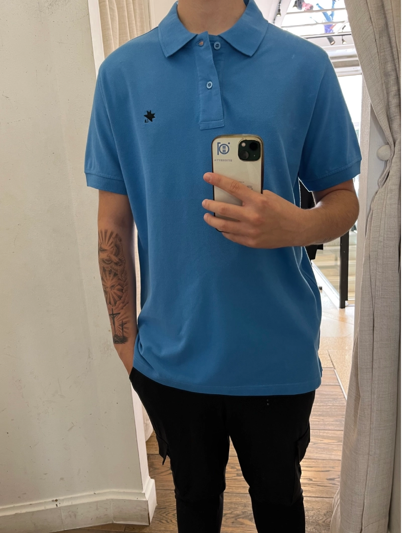 POLO NORTH LA Azul Electrico LOGO