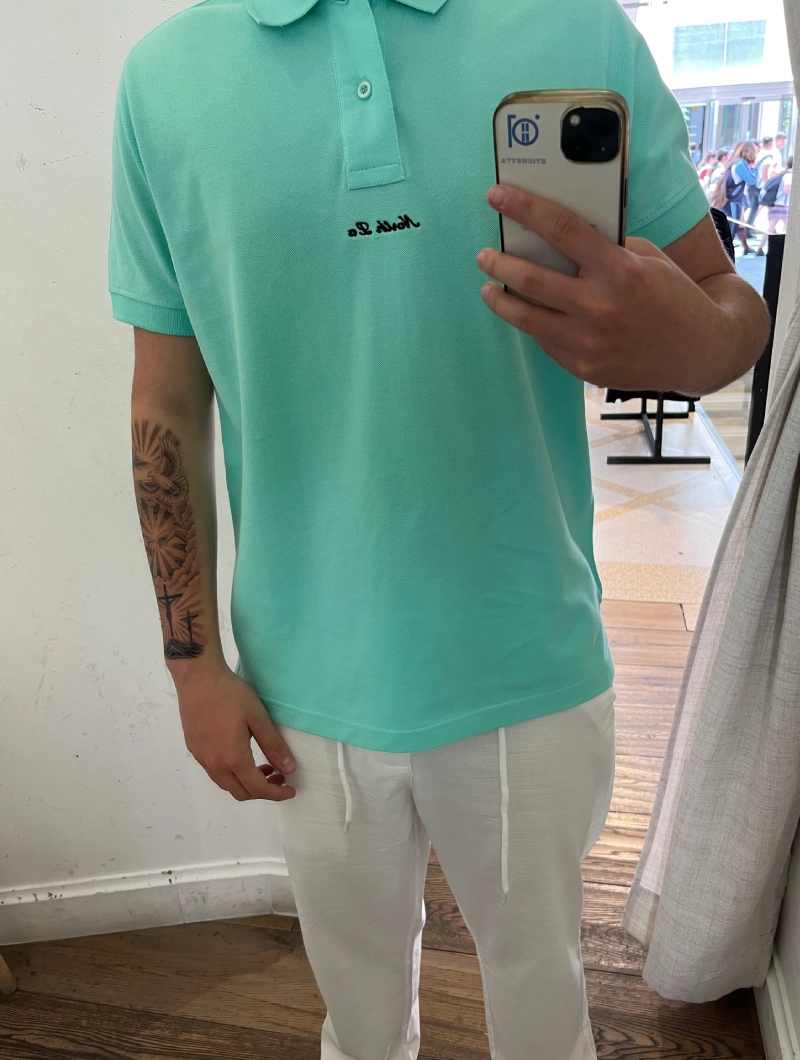 POLO NORTH LA Regular Verde Agua