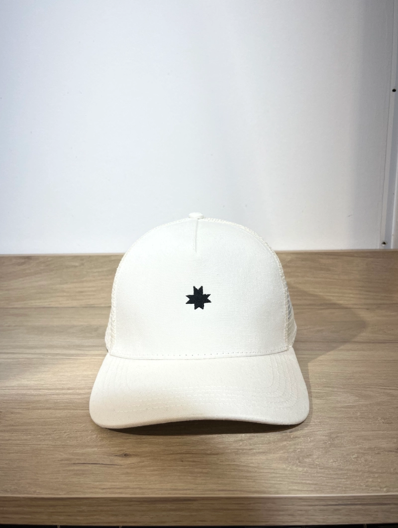 Gorra North Blanco roto