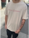 CAMISETA SOULS & BONES LETRAS BEIGE
