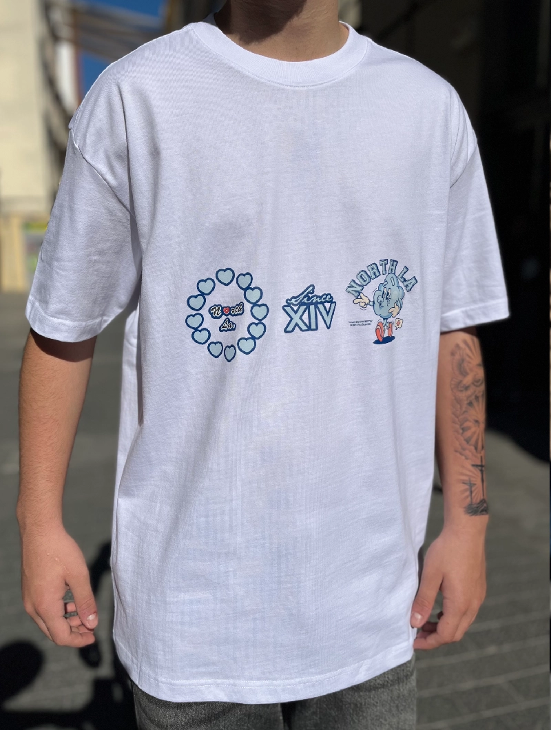 Camiseta NORTH LA BOXY UNISEX