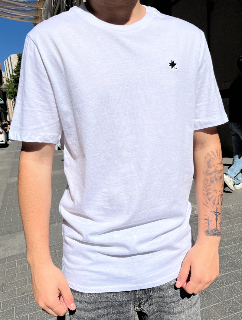 Camiseta NORTH Slim/Regular Blanca