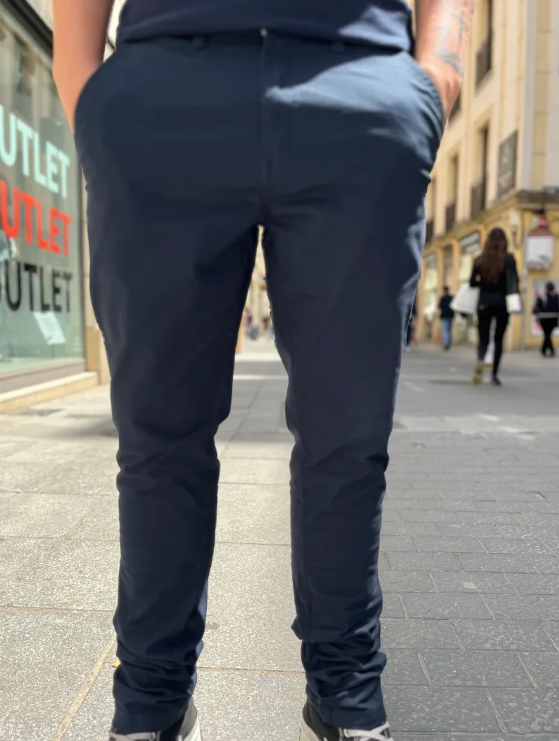 Pantalón Chino Azul Marino