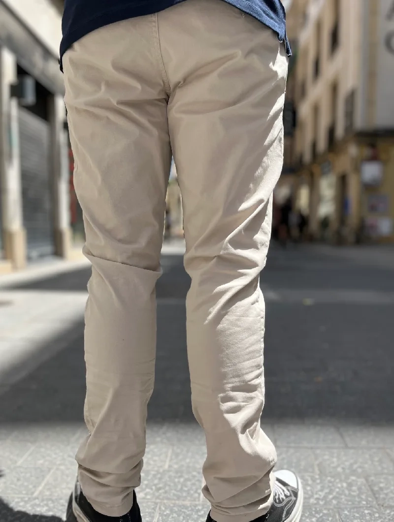 Pantalón Chino Beige 2