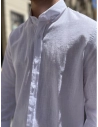 CAMISA SOULS & BONES BLANCA LINO