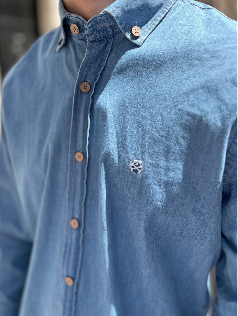 CAMISA SOULS & BONES VAQUERA