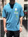 Camiseta NORTH FLOR OVER Azul