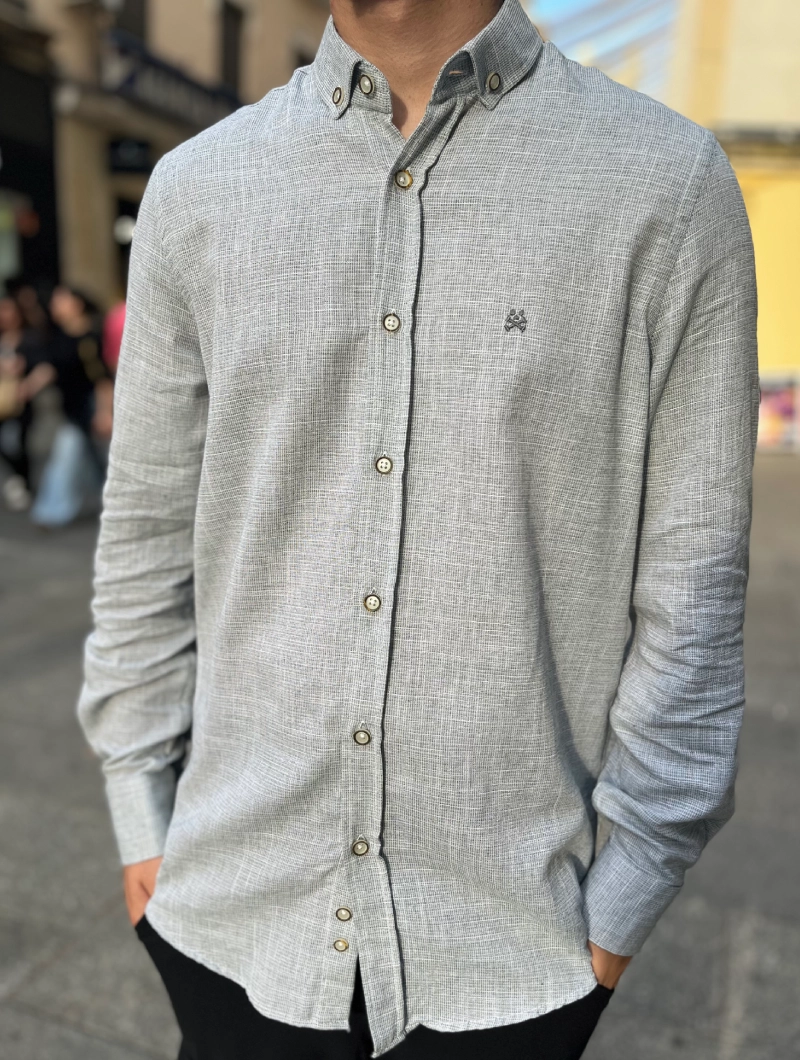 CAMISA SOULS & BONES KAKI