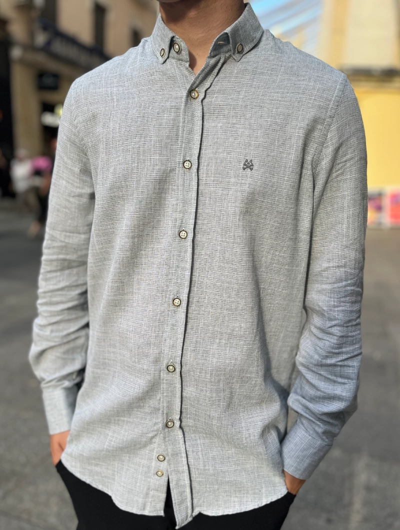 CAMISA SOULS & BONES KAKI