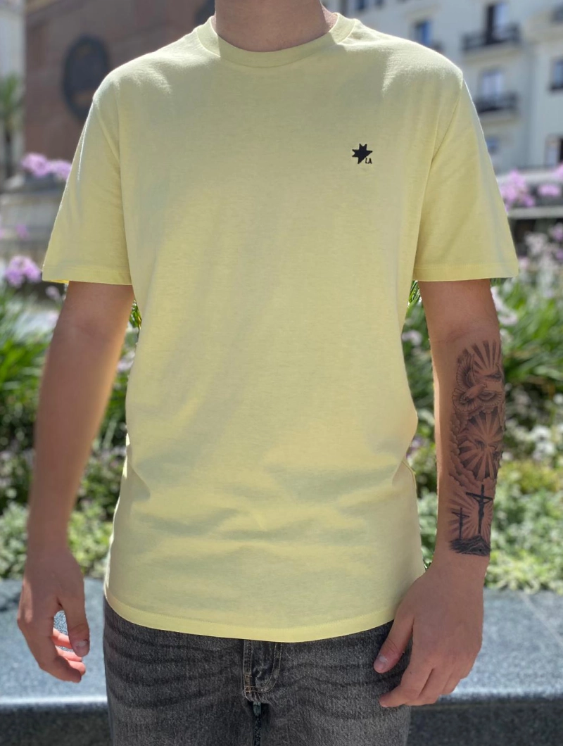 Camiseta NORTH Slim/Regular Amarilla