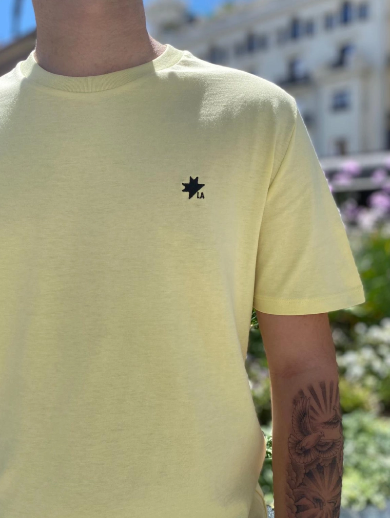 Camiseta NORTH Slim/Regular Amarilla