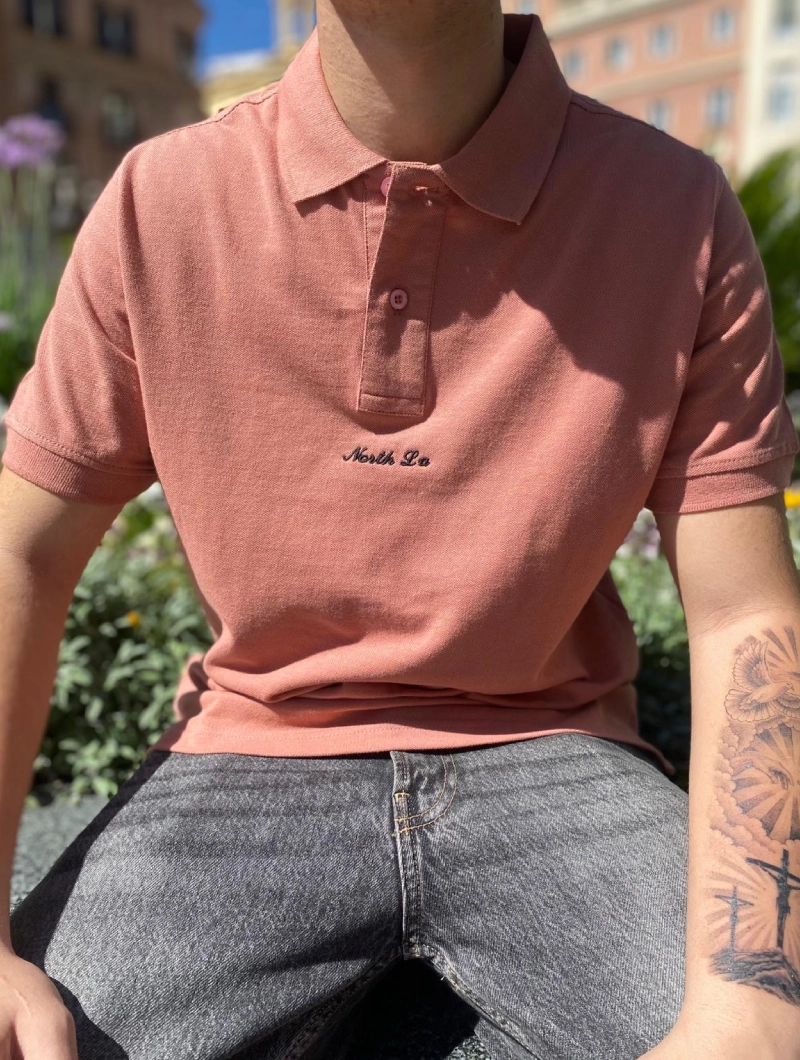 POLO NORTH LA Regular Salmón