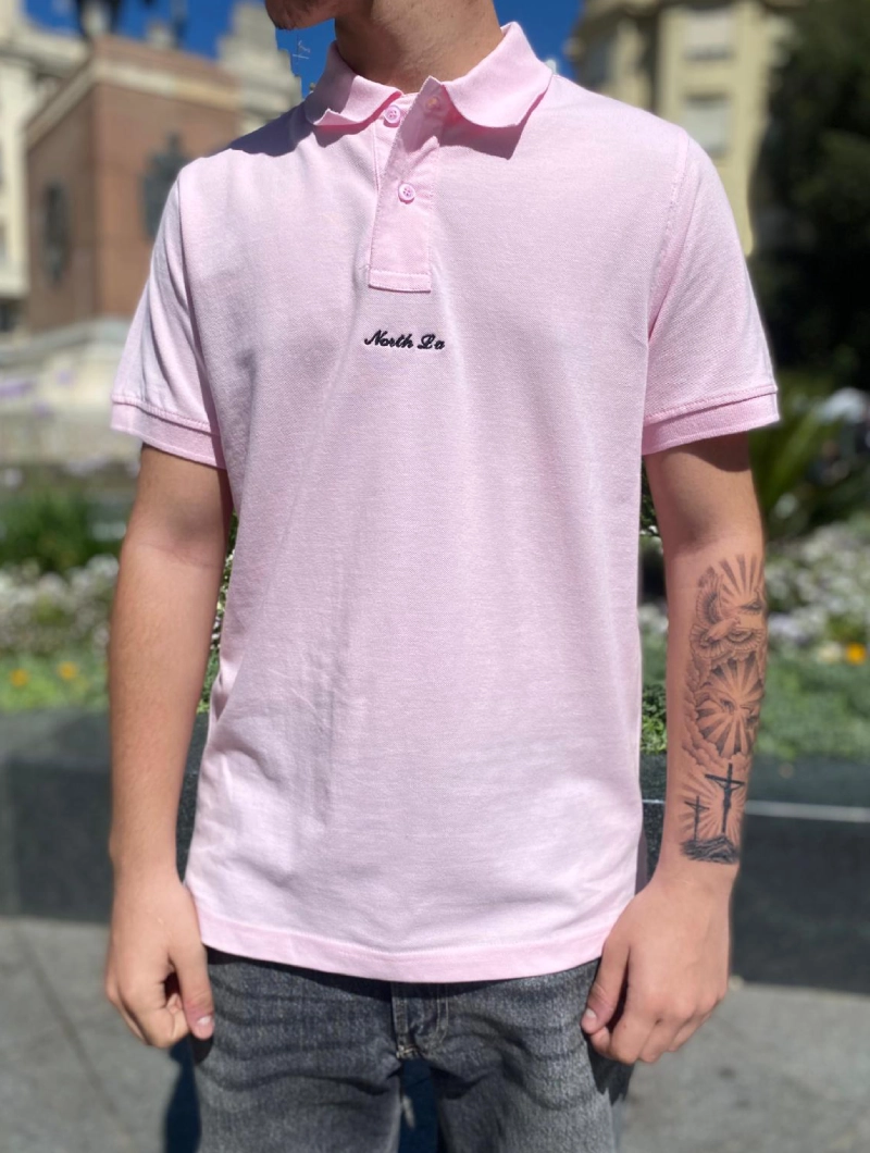 POLO NORTH LA Regular Rosa