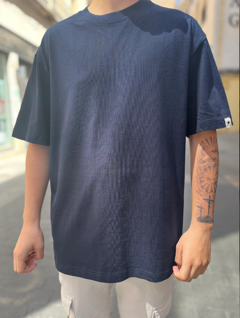 Camiseta NORTH LA Over Azul Marino