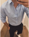 Camisa Regular Extra Larga Cuadro Bichi