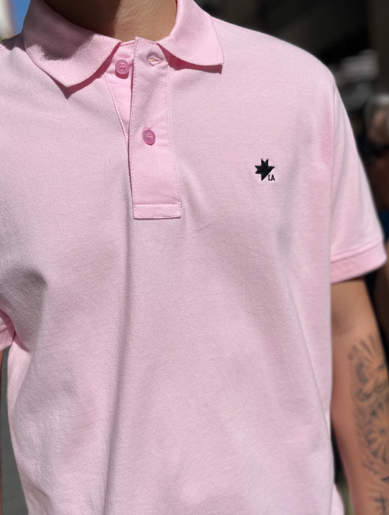 POLO NORTH LA Rosa LOGO 2