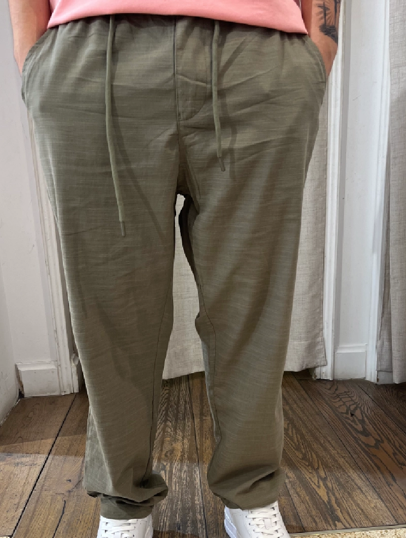 Pantalón Estilo Lino verde