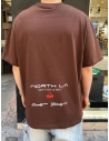 Camiseta NORTH CEREZAS PEQUEÑAS OVER Marron