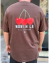 Camiseta NORTH CEREZAS OVER Marron