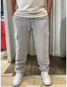 Pantalón Estilo Lino Gris Cargo