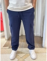 Pantalón Estilo Lino Marino Cargo