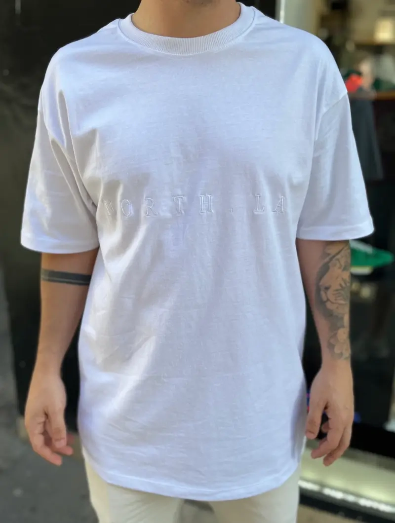 Camiseta NORTH OVER Blanca 2