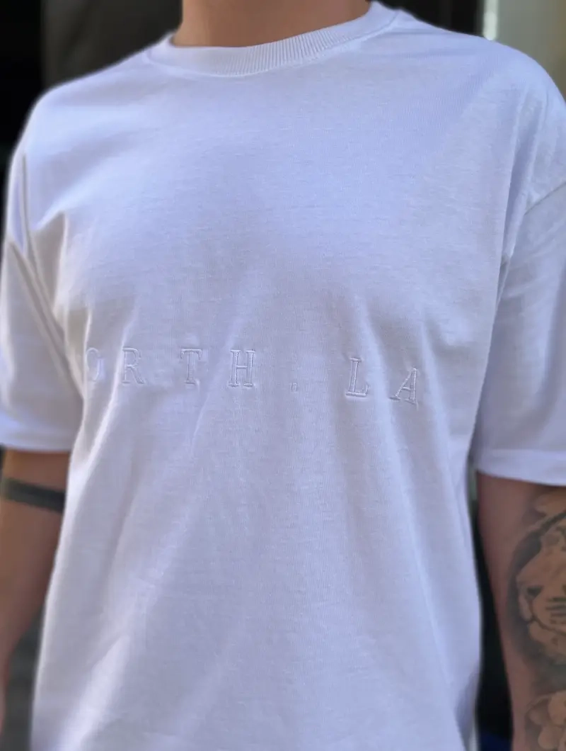 Camiseta NORTH OVER Blanca