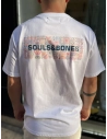 CAMISETA SOULS & BONES BLANCA LOGO MULTICOLOR
